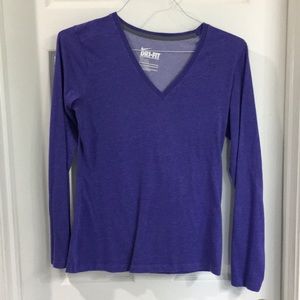 Nike Athletic l/s purple shirt medium